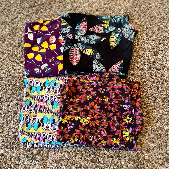 LuLaRoe Plus Size BUNDLE 4- Women’s Leggings Maternity Stretchy Pants Size: XXL - Picture 4 of 4